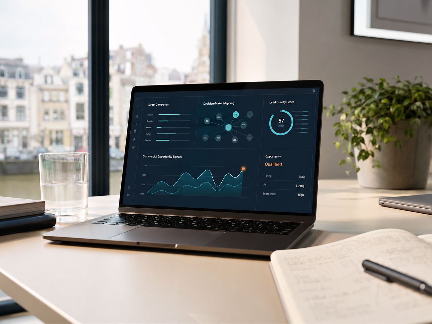 Data gedreven B2B leadgeneratie met doelgroepdata en commerciële afspraken